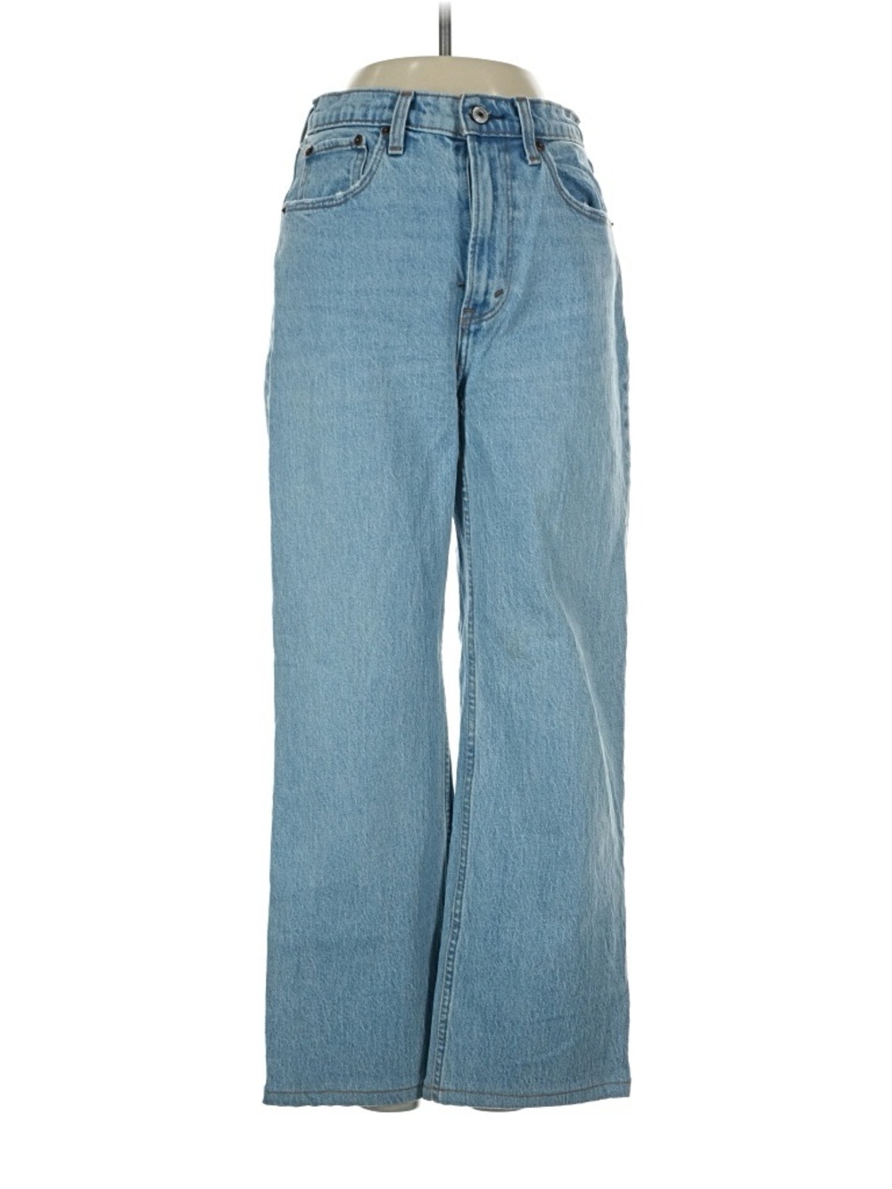 Abercrombie & Fitch Light Blue High-Rise '90s Relaxed Jeans